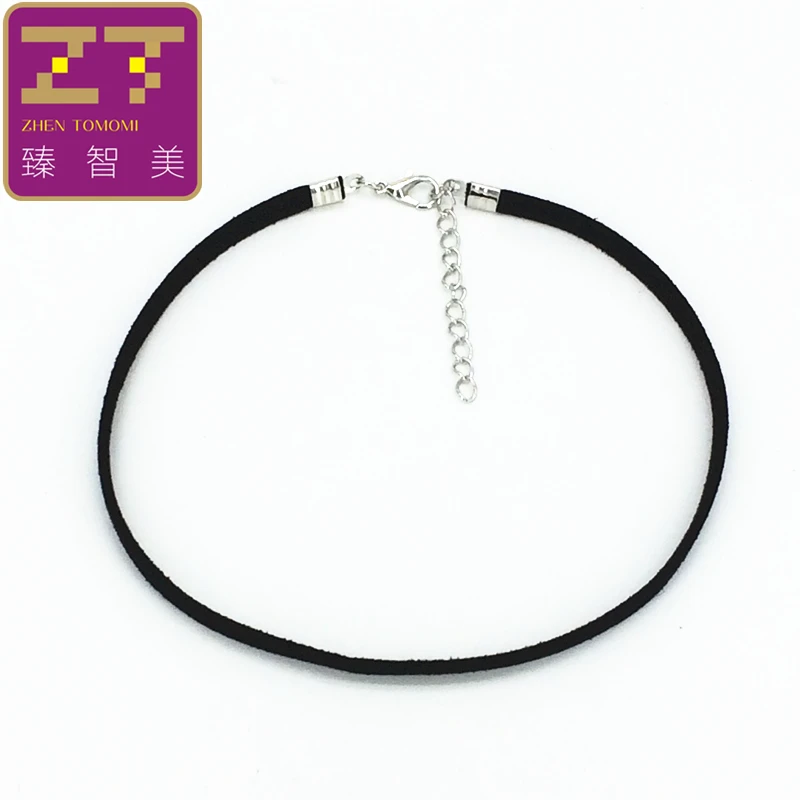 Hot new Bijoux Plain Black Velvet Ribbon Collares Anime Maxi torques Necklace Chokers Necklace jewelry accessories women 2016