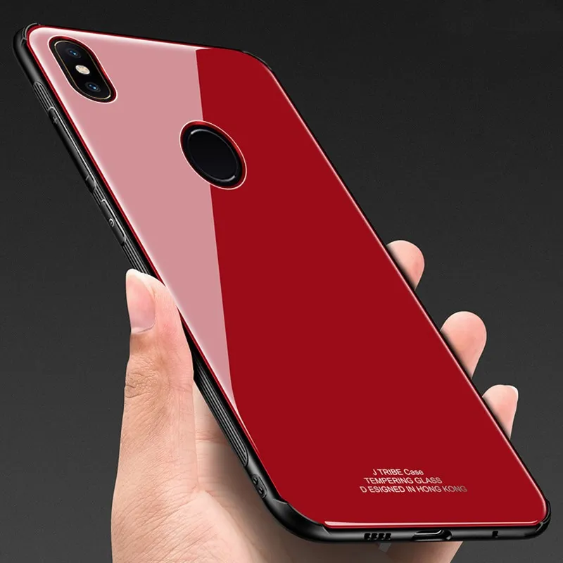 Чехол Beira для Xiaomi mi Mix 2 s роскошный чехол из закаленного стекла на заднюю панель