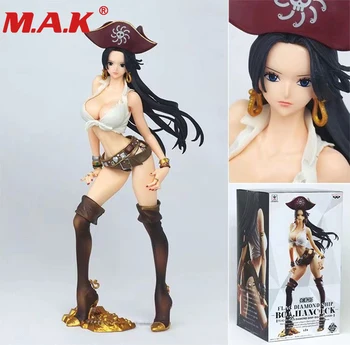 

23cm PVC one piece one size Pirates female girl young lady Emperor Boa hancock anime action figure with box