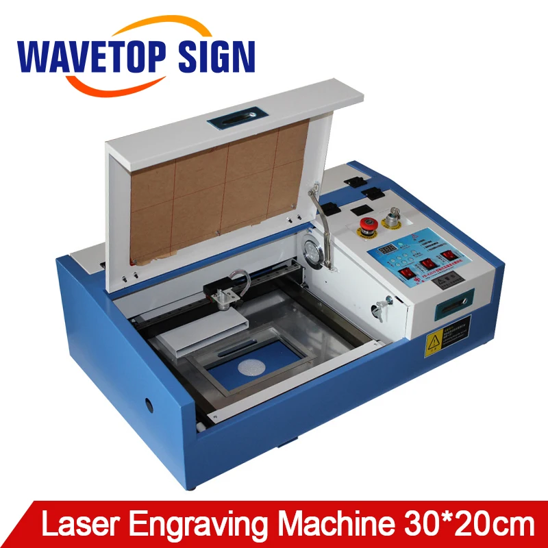 Точность 3020 лазерная гравировка машина компьютерная печать машина лазерная печать гравировальная машина 40 Вт 50 Вт
