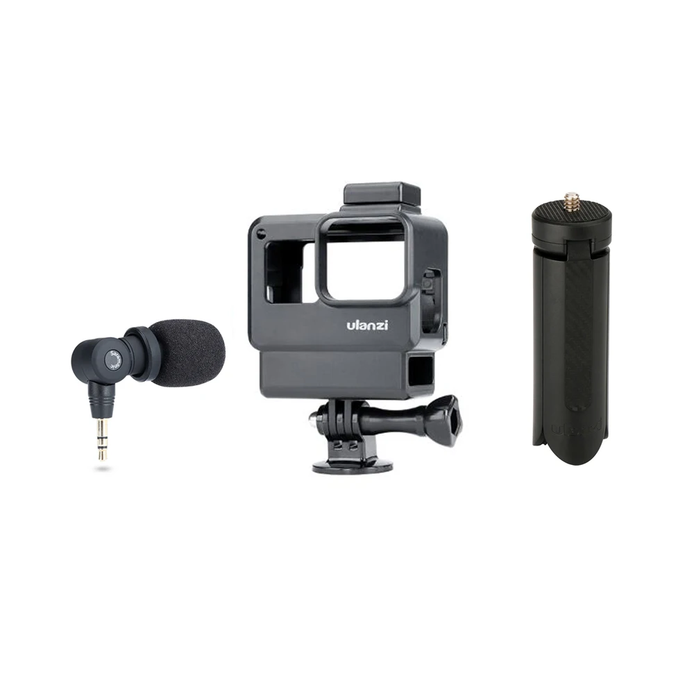 Saramonic 3,5 мм TRS мини Vlog беспроводной всенаправленный микрофон для Gopro 7 6 5 DSLR камера Аудио Видео Запись микрофон видеокамеры