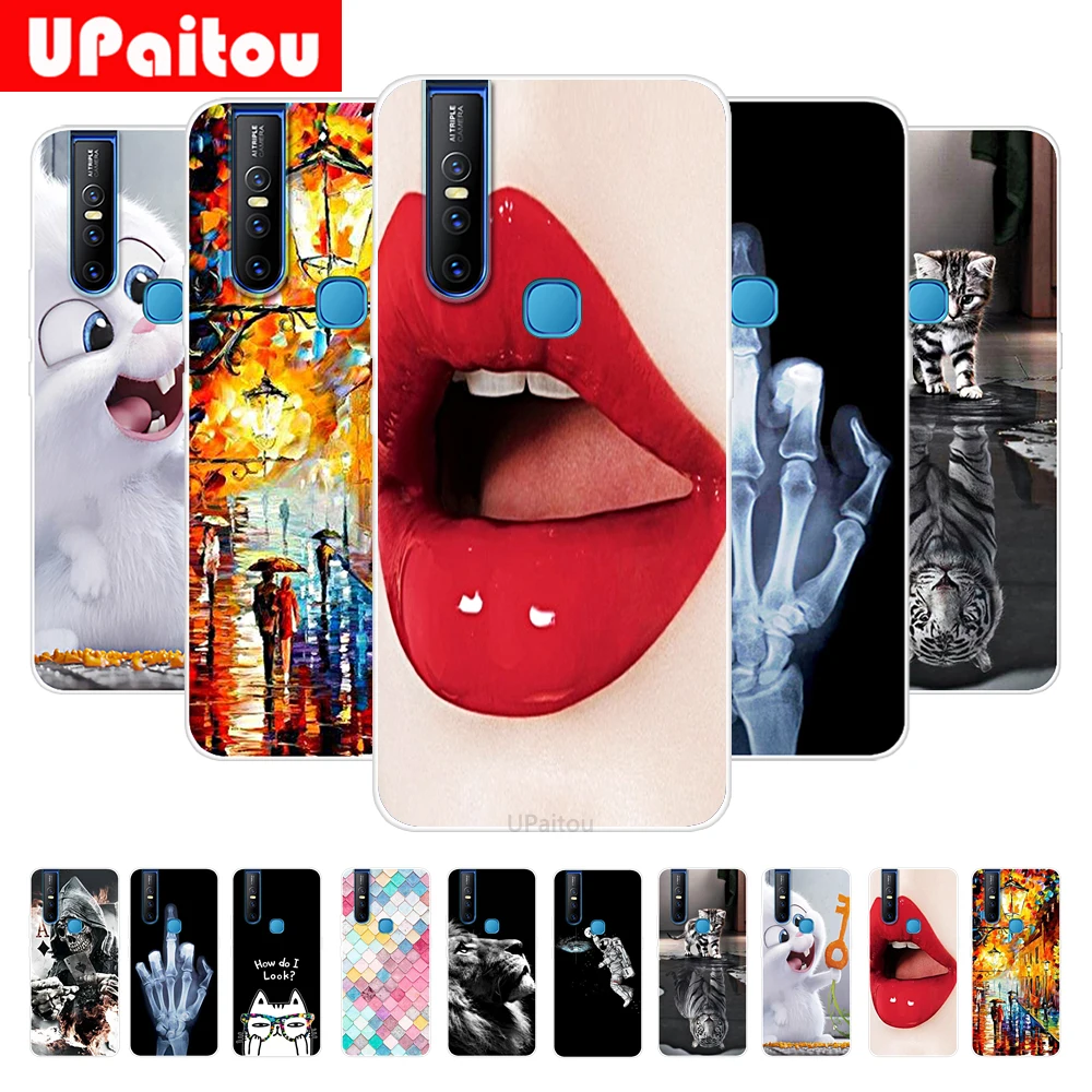 

UPaitou Colorful Painting Case for VIVO V15 Pro Case Soft TPU Ultra Thin Back Cover Phone Case For Vivo V15 Bags