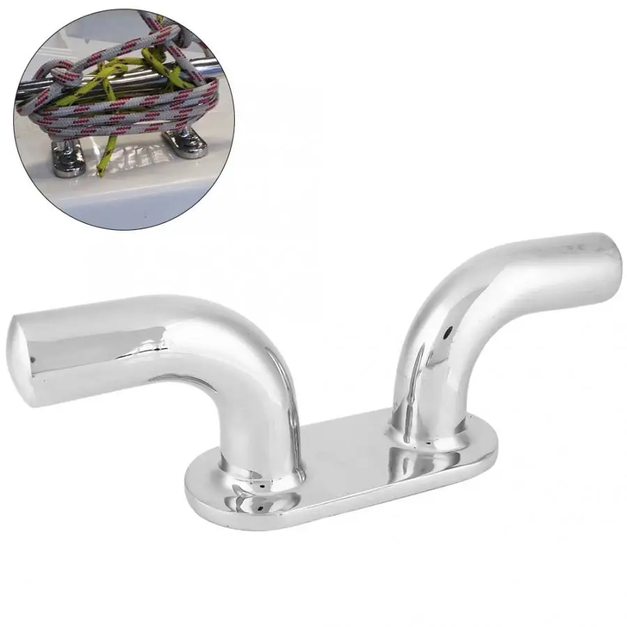 

Universal Heavy-duty Cable Guide Yacht Bollard 316 Stainless Steel Bollard for Marine Boat Ship Yacht Accessory