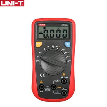 

UNI-T UT136A Modern Digital Multimeters Auto Range Continuity Buzzer Capacitance Ohm Tester Duty Cycle Diode