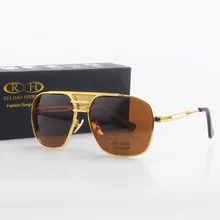 Поляризационные мужские солнцезащитные очки с двойным лучом, Ретро дизайн, солнцезащитные очки для вождения, мужские очки пилота, солнцезащитные очки с защитой от ультрафиолета, lentes de sol hombre PE200