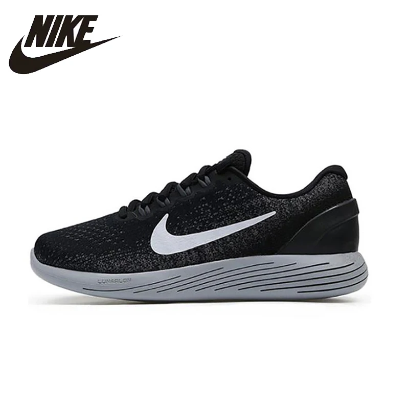 

NIKE LUNARGLIDE 9 Mens Running Shoes Mesh Breathable Stability Support Sports Sneakers For Men Shoes#904715-001