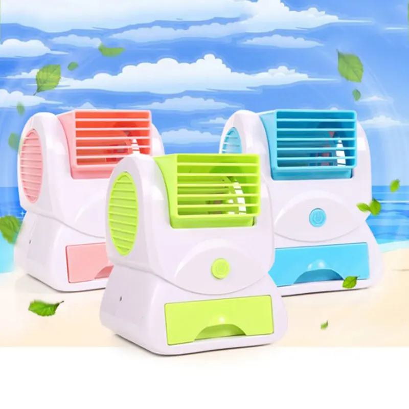 

2019 Drop Shpping Silent Air Conditioner USB Portable Fan Electric Pocket Non-Flabellum Office for Fashion