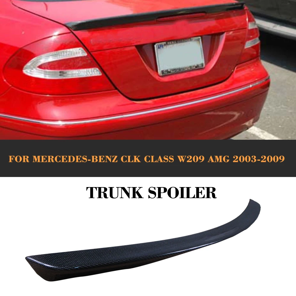 PAINTED COLOR MERCEDES BENZ W209 2D Coupe CLK Class A TYPE TRUNK SPOILER CLK320