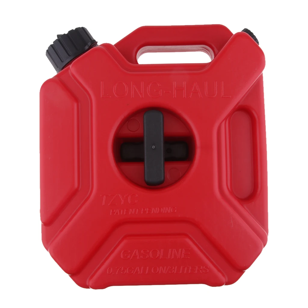 3L Portable Gasoline Gas Petrol Can ATV UTV Car Motorcycle Scooter Motorcycle Car Accessories