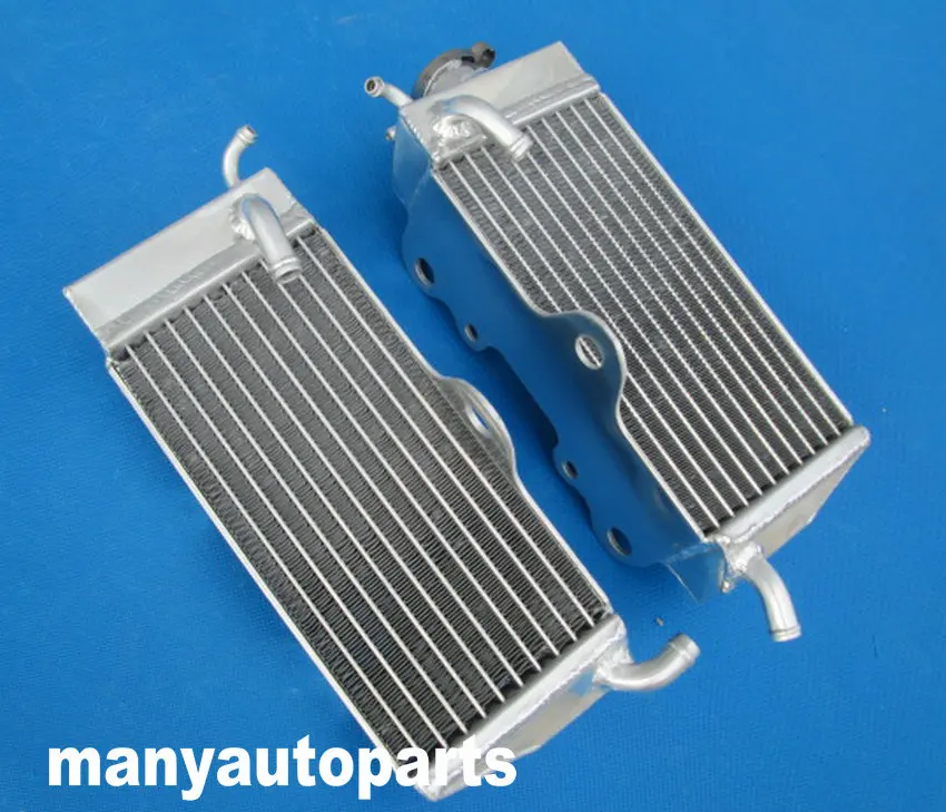 Слева с правой алюминиевый радиатор для HONDA CR125R CR125 CR 125 R 1985 1986 85 86