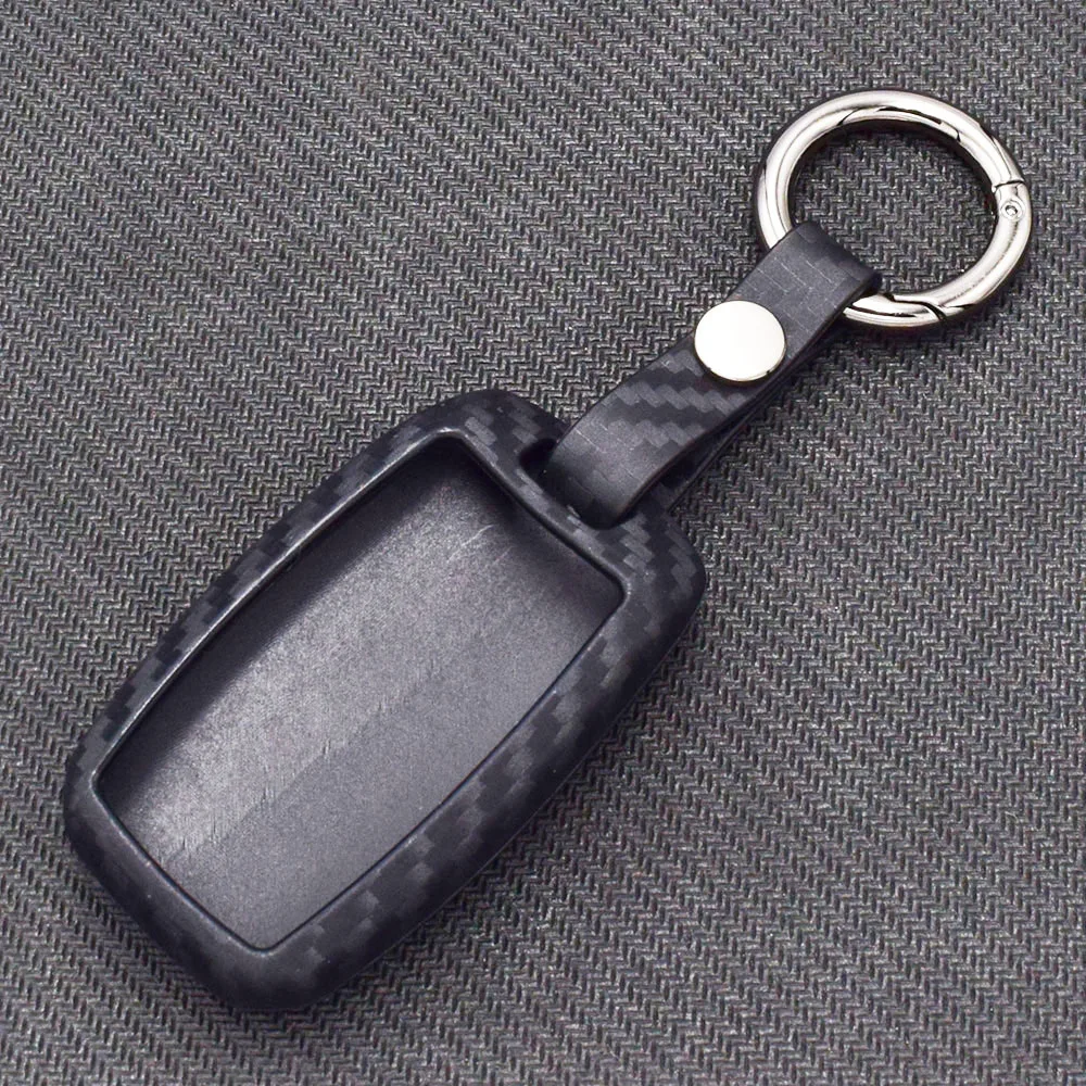 Carbon Fiber Kia k3 smart key cases (6)