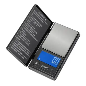 

200g/0.01g Electronic Pocket Jewelry Scale LCD Digital 3 Keys Weight Scale Weighing Measurement Tools without batteries