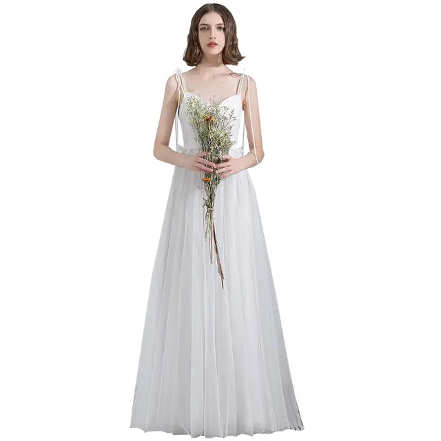 Wedding Dress 2019 New Pregnant Women High Waist Bride Wedding