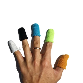 

Fingertip Sweatproof cover pubg Touch Screen Phone Game BUBG Gamepad Controller Knitting Yarn Fingertip Non Slip Touchable
