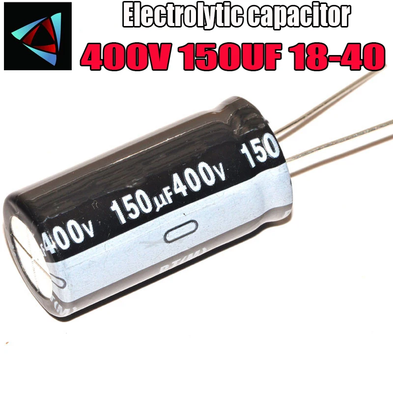 

Higt quality 400V 150UF 18-40mm 150UF 400V 18*40 Electrolytic capacitor