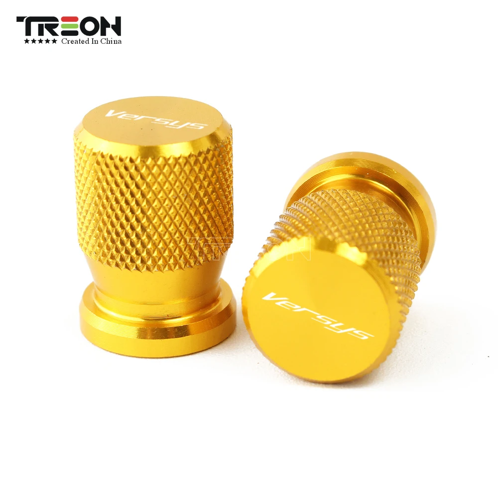 

TREON 7 Colors For KAWASAKI VERSYS All Years Motorcycle Accessories Wheel Tire Valve Stem Caps Airtight Covers CNC Aluminum