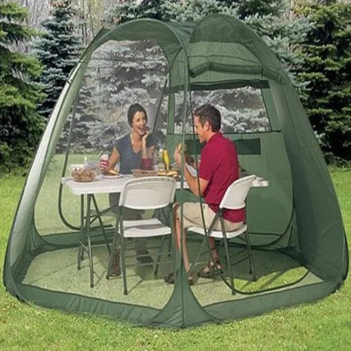 Ultralarge 300x300x180 см 5 6 человек использовать один слой с москитной сеткой большая