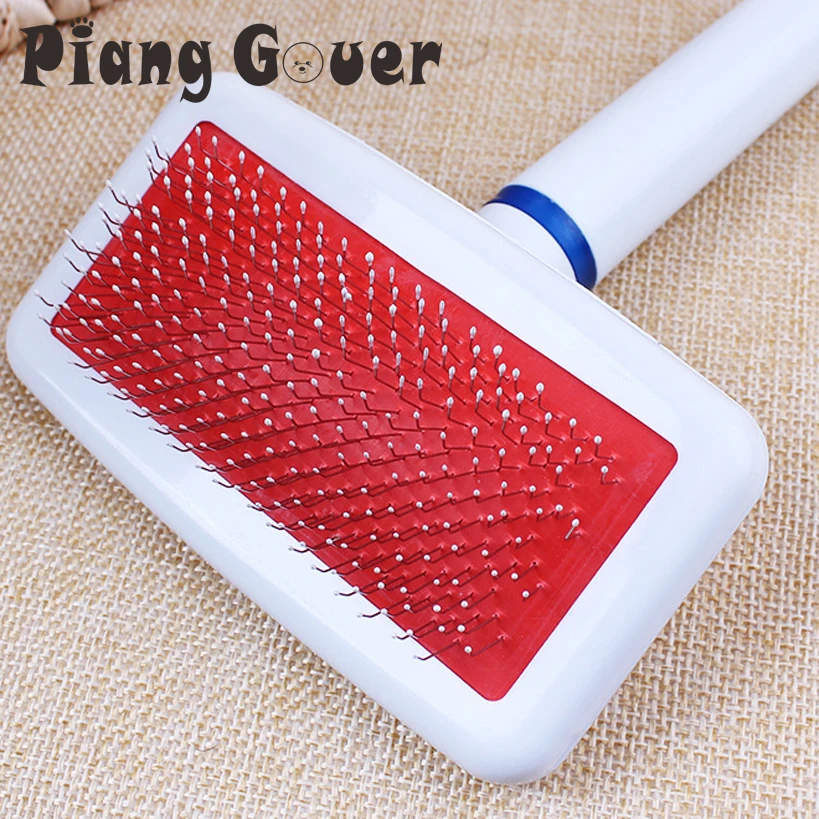 Расческа для собак и домашних животных Comfotable Brush пластиковая ручка щенка кошки