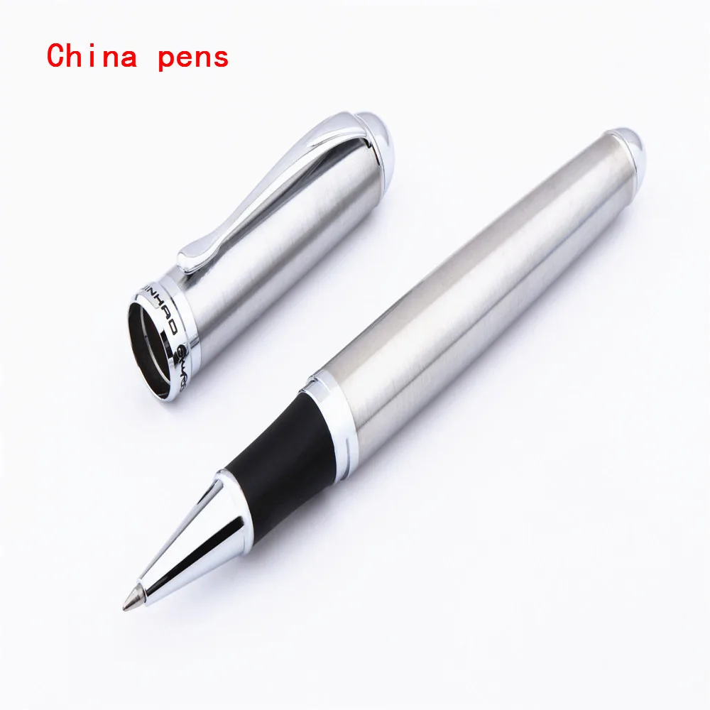 Jinhao X750 нержавеющая сталь Бизнес офисная Ручка-роллер