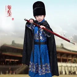 Древние китайские Одежда детская летучей рыбы костюмы