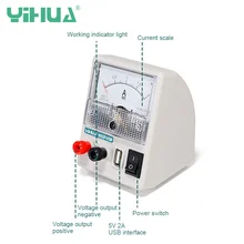 YIHUA 502D USB 5V 2A Мини DC Питание Амперметр 110 V-220 V для телефона инструменты для ремонта Ток обнаружения
