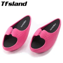 Women Fitness font b Weight b font font b Loss b font Massage Slippers Drag Wedges