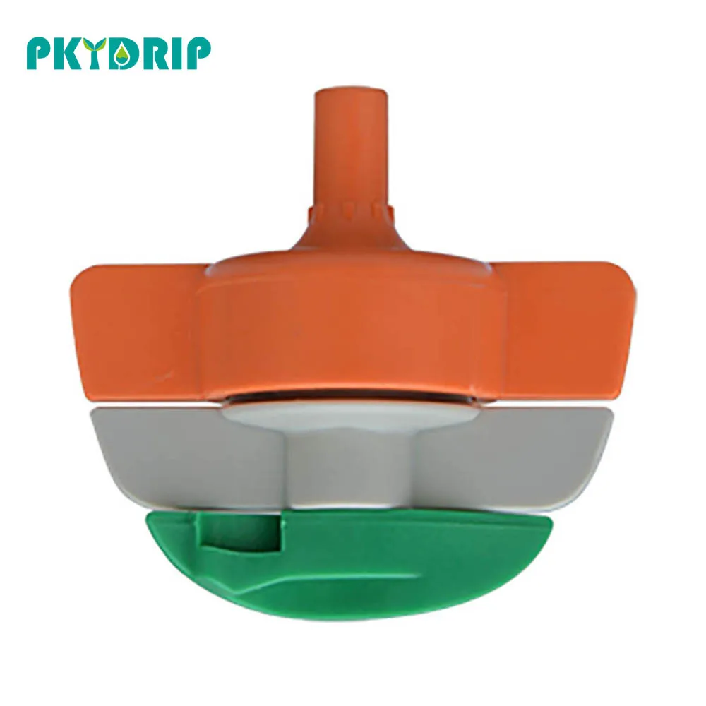 

Pkydrip 2pcs Automatic rotating nozzle garden watering irrigation 360 degree spray sprinkler micro irrigation system