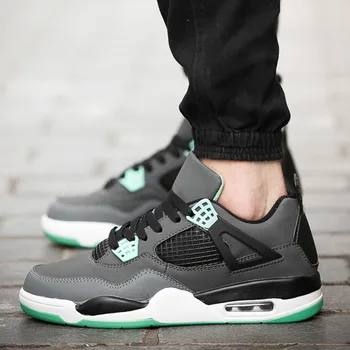 

Autumn New Men's Shoes Korean Version of the Couple Air Cushion Tide Shoes Hard-Wearing & Shockproof Casual Sports Shoes Male