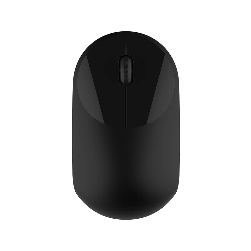 Оригинальная беспроводная мышь Xiaomi Youth Edition, портативная мышь Mi Mouses из АБС-пластика, 2,4 ГГц, Wi-Fi управление, подключение 1200 точек/дюйм, легкий корпус - Цвет: Black