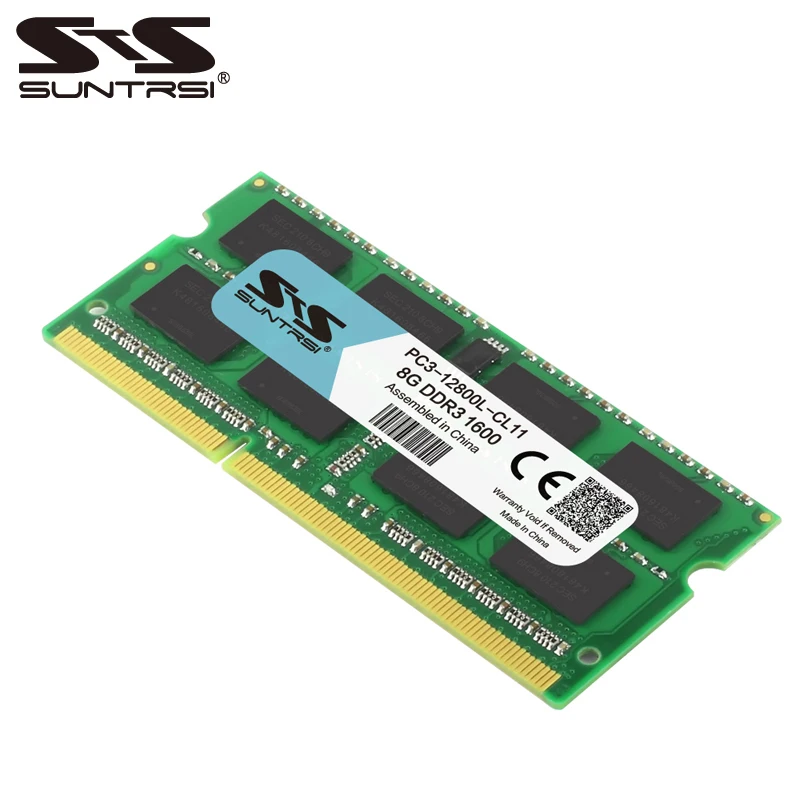 

Suntrsi DDR3 8GB 204 Pin 1.5V laptop Memory Memory Ram 1333Mhz For Notebook