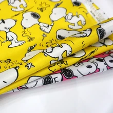 145 см* 45 см ПВХ нейлон кавайная собака водонепроницаемая ткань Лоскутная Ткань ручной работы швейный материал домашний текстиль ткани для стола