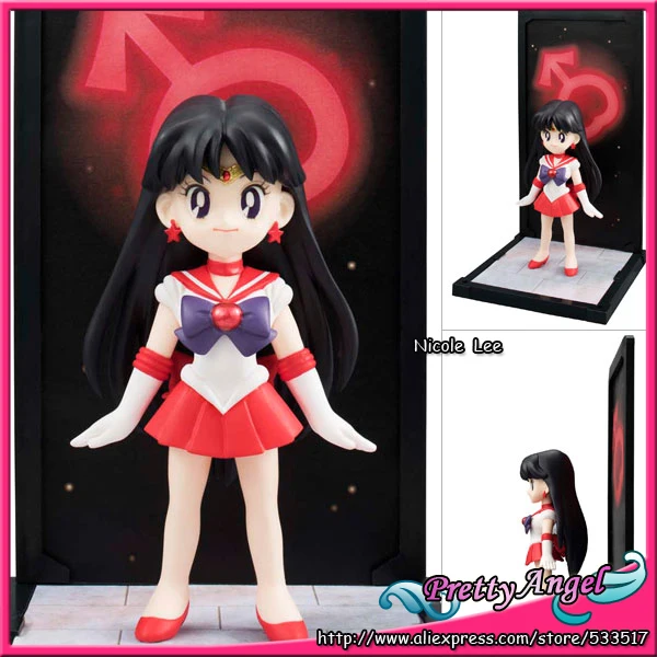 

Original Bandai Tamashii Buddies 009 Sailor Moon Pretty Guardian Sailor Mars PVC Figure