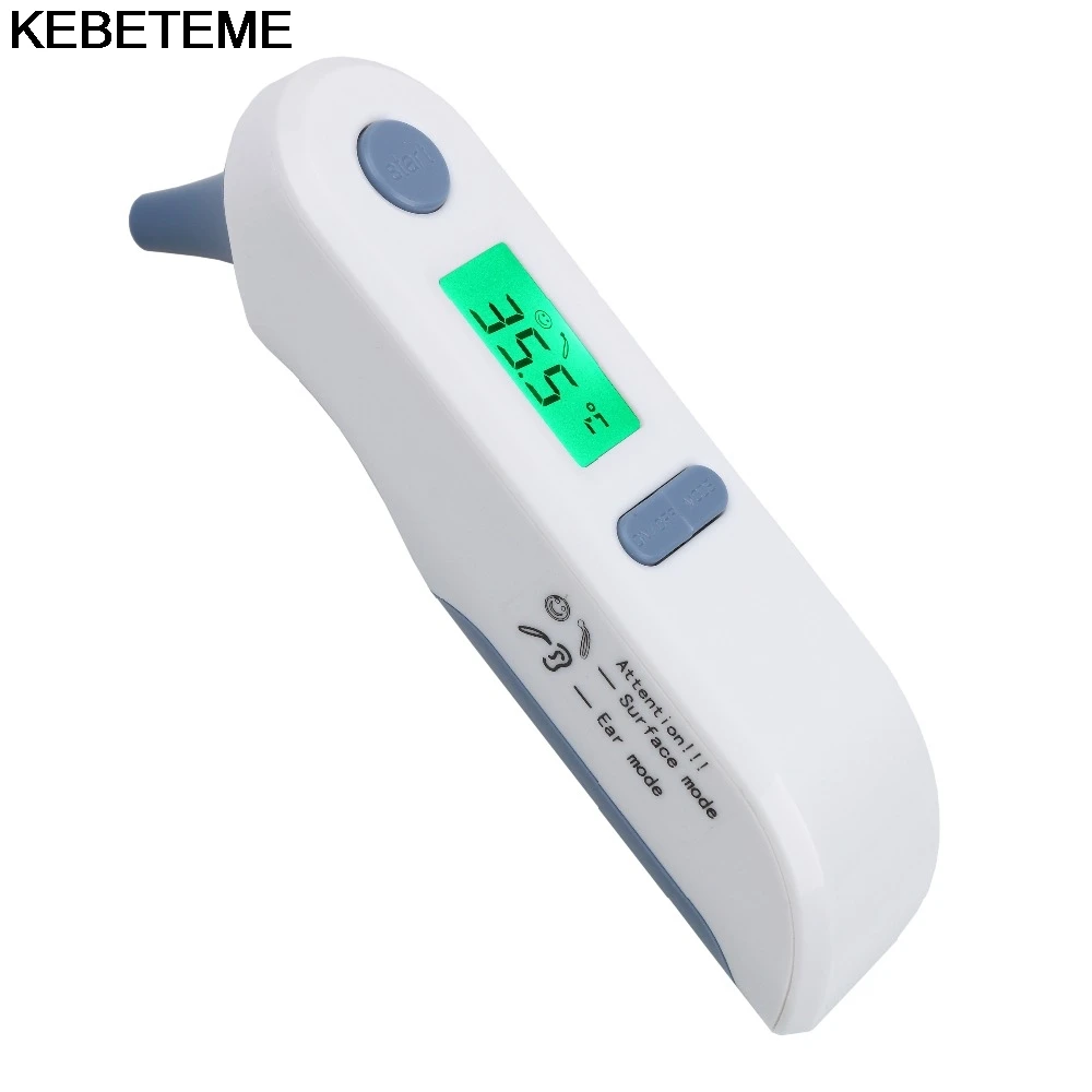 LCD Digital Infrared Termometer Baby Adult Forehead Laser Medical Fever