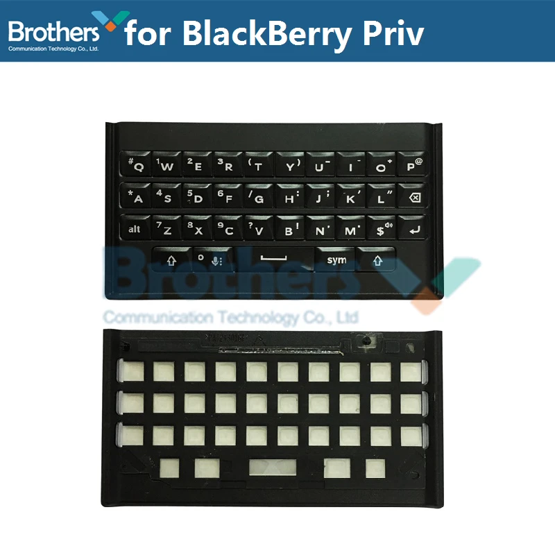 Клавиатура для BlackBerry Priv Клавиатура Кнопка для BlackBerry Priv ремонт части телефона запасные части черный 1 шт. AAA оригинальный Топ
