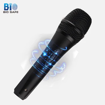 

[Biosafe Microphone] Wired Moving-coil Microphones For Computer TV Recoding Radio Karaoke Mikrofonu Mikrofon With MV Stand