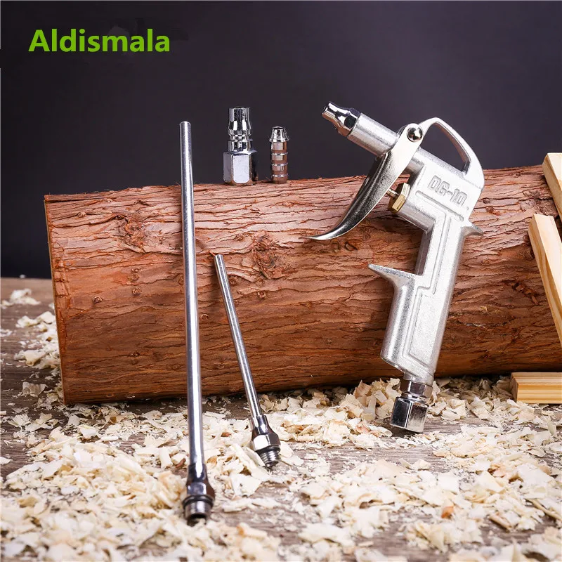 

Dust Removing Air Blow Gun Cleaning Tool 1.1cm Input Pip Air Blowing Guns with Extend Able Nozzle for Metal Sweepings Dust Clean