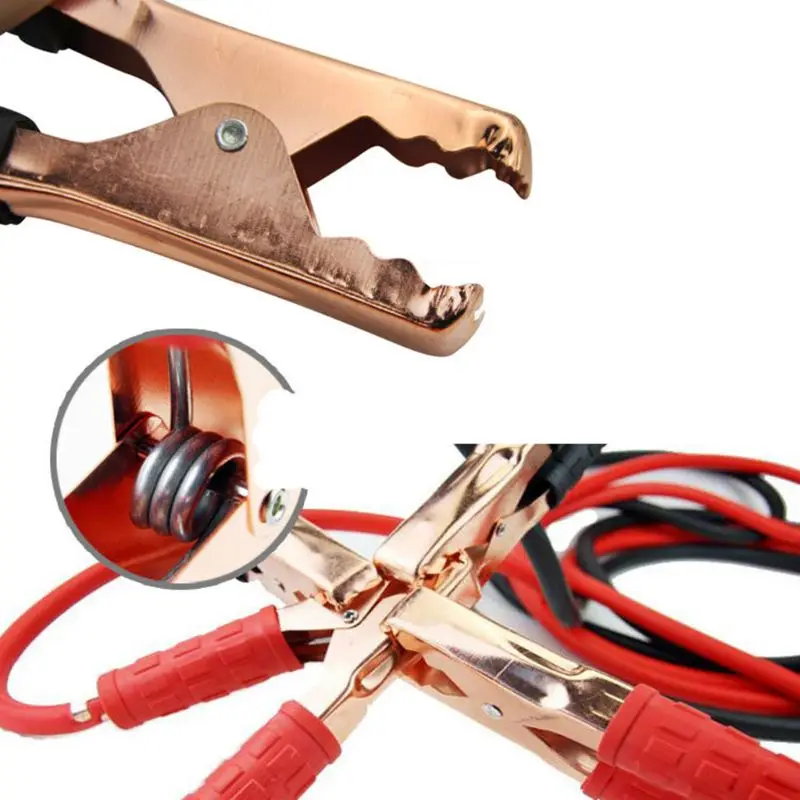 Carga pesada 500AMP 2 M batería de coche Cable de puente Cables para coche Van camión dorp envío