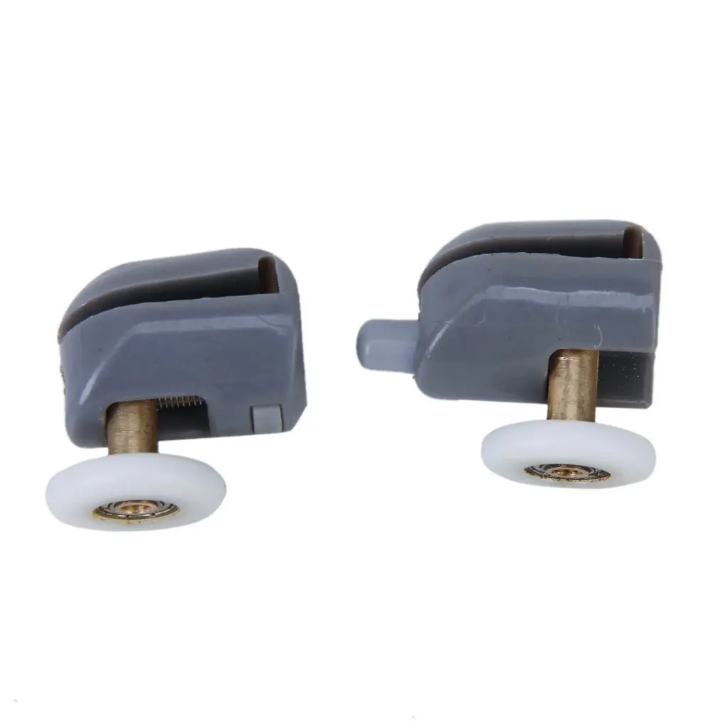

WSFS Hot Sale Remplacements de Roues Roulettes Rouleaux de Porte de Douche en Haut et Bas Diametre de 25mm