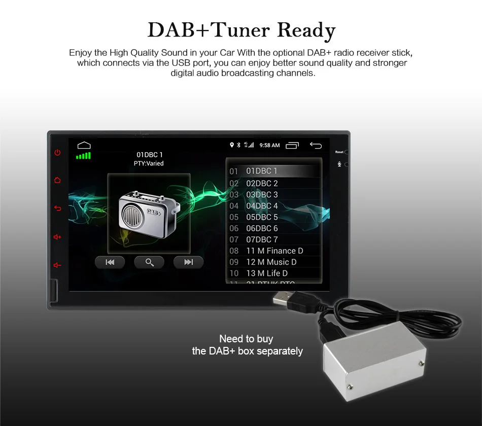 Perfect HD 1024*600 Android 8.1 Head Unit On-Board Computer Double 2 din 2din Universal Car Radio Stereo Autoradio Multimedia Player GPS 19