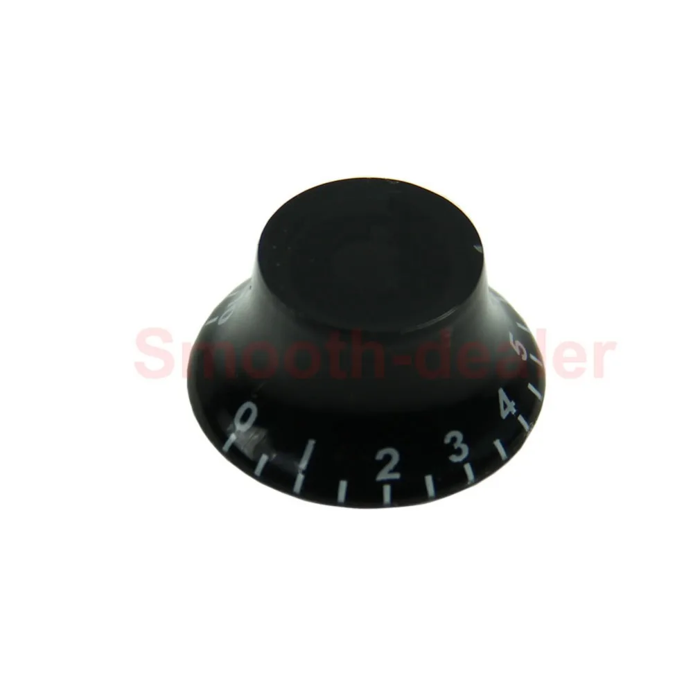 

Hot Sell 10pcs/lot Top Hat Speed Control Knob Numerals for LP Electric Guitar Black Free Shipping