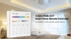 Milight b4 4-зоны RGBW RGB RGBW + CCT Smart Панель пульт дистанционного управления для Светодиодные полосы светильники лампы светодиодная лента