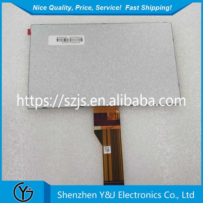 7,0 дюйма 1024*600 tft ЖК-дисплей модули NJ070NA-23A с интерфейсом LVDS
