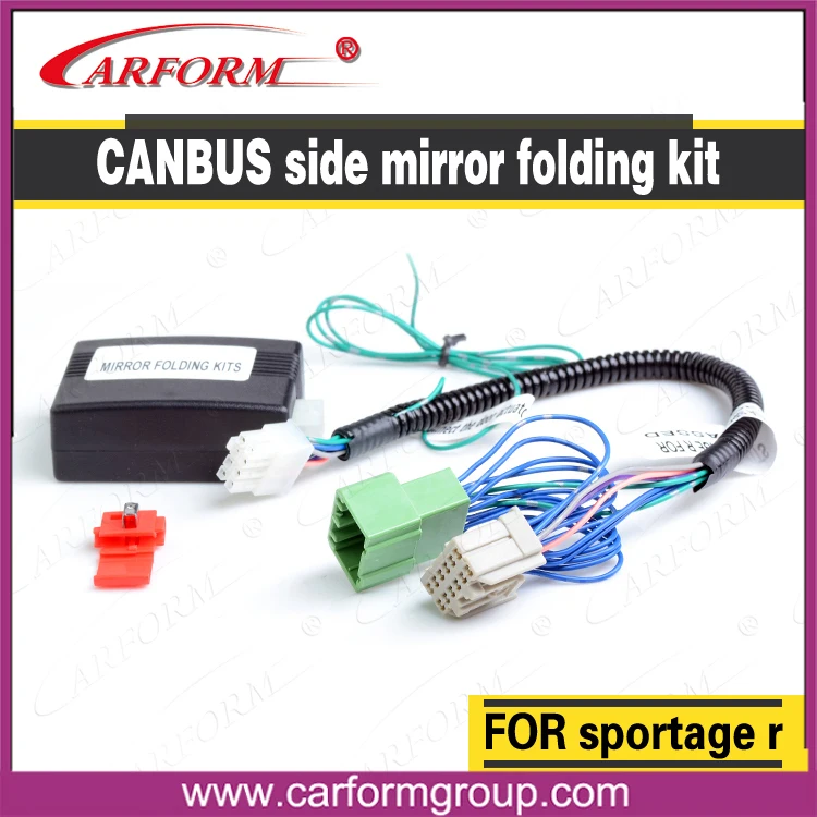 Free shipping Side view mirror Folding For original car CANBUS OBD Auto