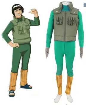 

Naruto Maito Gai Cosplay Costume Halloween Costumes With Free Shipping