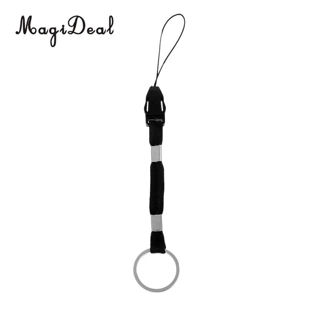 MagiDeal Hand Wrist Strap Cord Paracord Lanyard surefire Flashlight Camera Phone Key chain