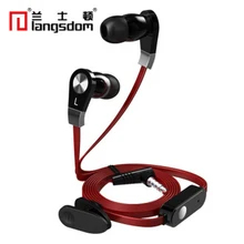 Original Langdom JM02 Super Bass Sound Earphone with Mic Remote Control HIFI for DJ Smart Phone Earbuds