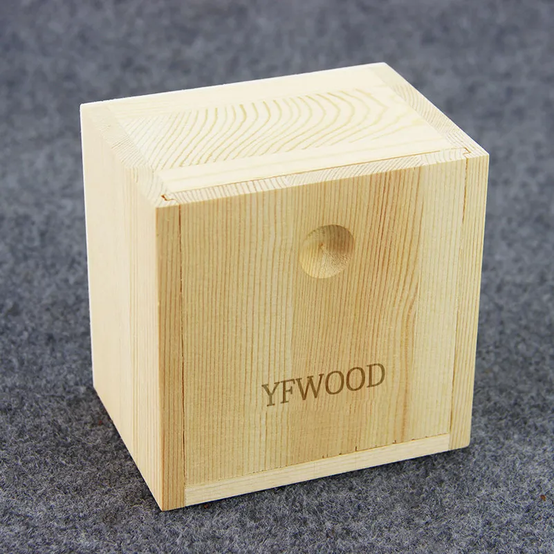 

YFWOOD Natural Wood Box for Watch Jewellery Gift Boxes