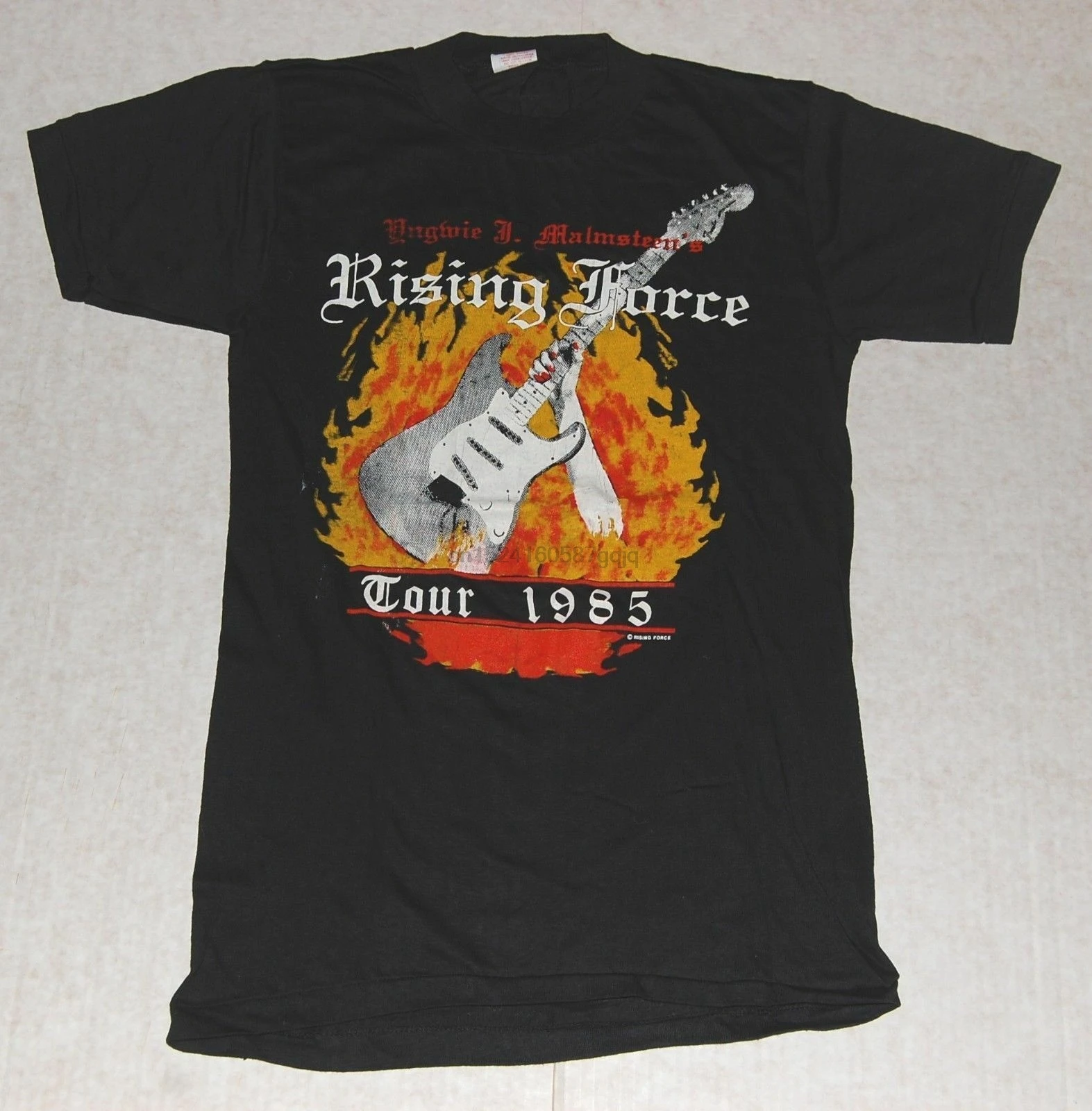 

YNGWIE MALMSTEEN Rising Force Marching Out Tour 1985 Concert Reprint