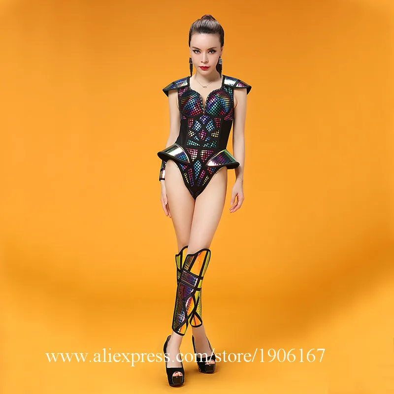 Sexy women dance dresses ballroom costumes singer stage show wears catwalk performance party dj clothe bar led suit supply0
