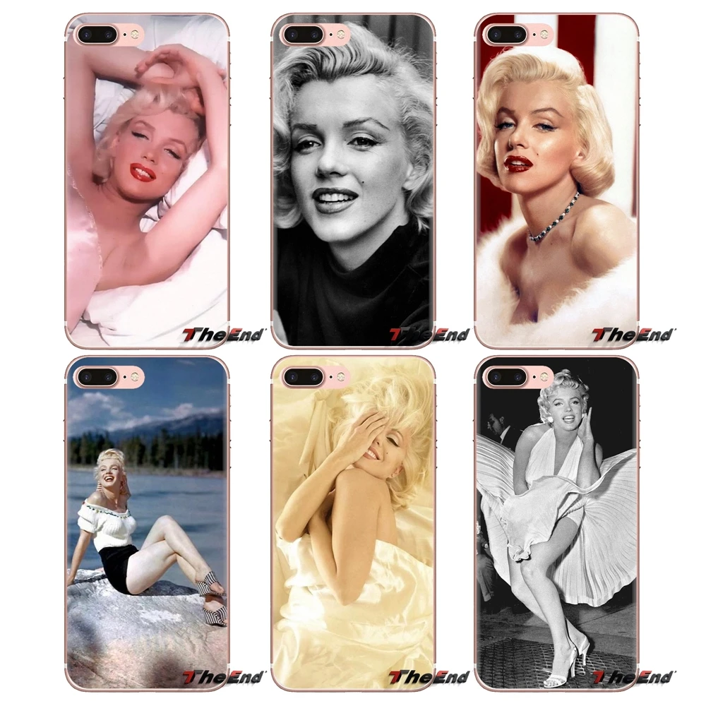 

For Huawei G7 G8 P7 P8 P9 P10 P20 P30 Lite Mini Pro P Smart Plus 2017 2018 2019 Housing Marilyn Monroe Pin Up Pinup Girl Pattern